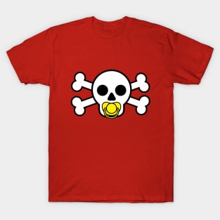 Skull and Bones Pacifier T-Shirt